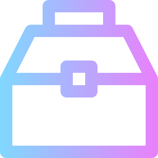 caja de herramientas Super Basic Rounded Gradient icono