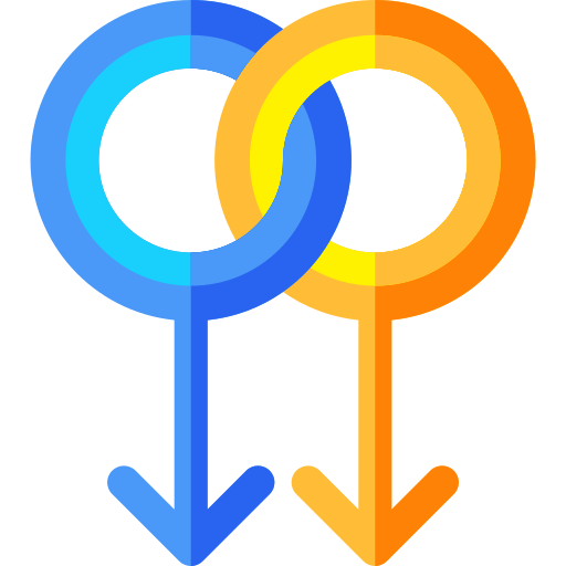 Homosexual Basic Rounded Flat icono