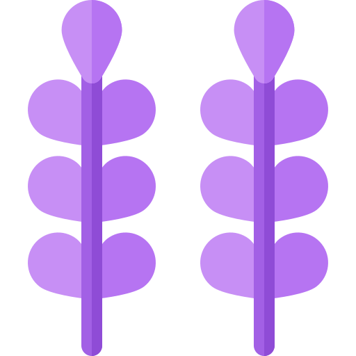lavendel Basic Rounded Flat icoon