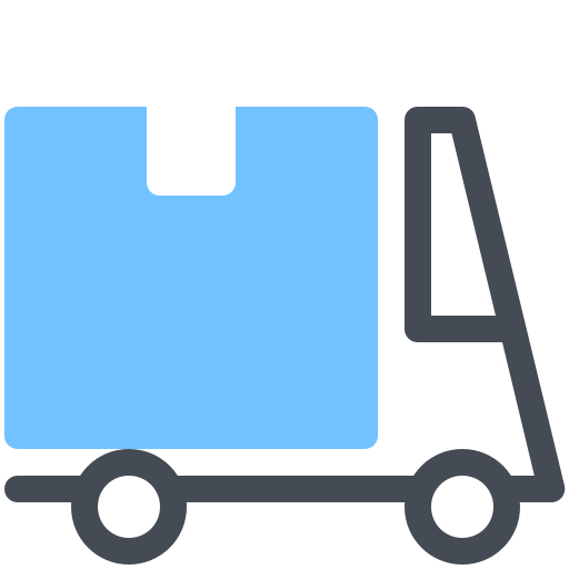 Delivery truck Sergei Kokota Lineal Color icon