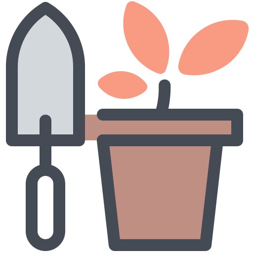 Gardening Sergei Kokota Lineal Color icon