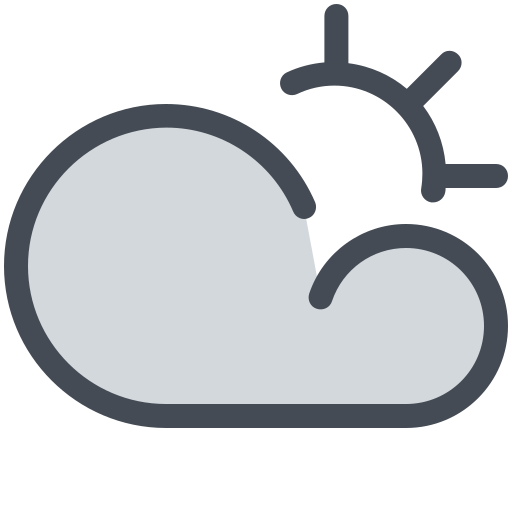 Cloudy Sergei Kokota Lineal Color icon
