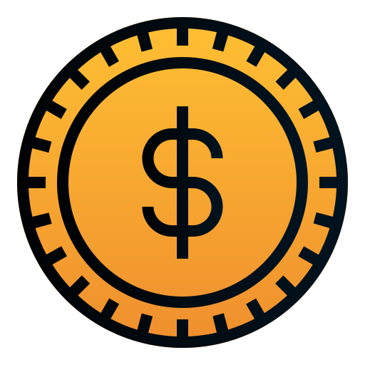 Coin Andinur Lineal Color Gradient icon