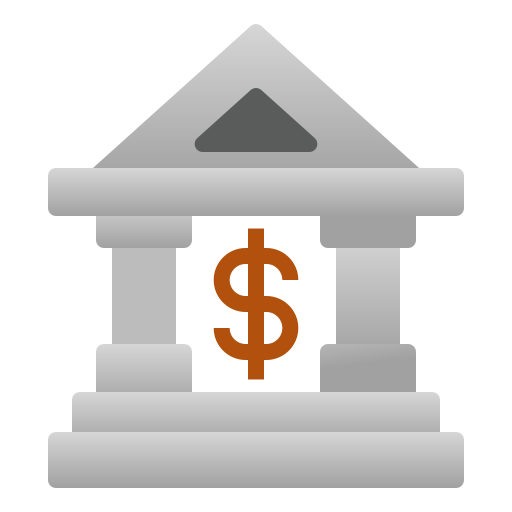 Bank Andinur Flat Gradient icon