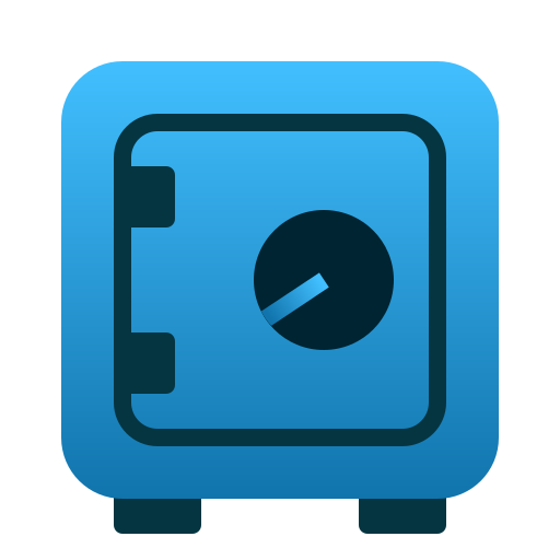 Safebox Andinur Flat Gradient icon