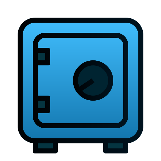 safebox Andinur Lineal Color Gradient icon