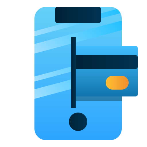 Online payment Andinur Flat Gradient icon