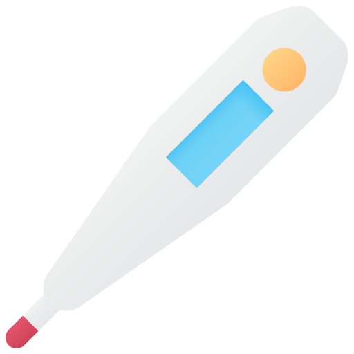 thermometer Amethys Design Flat icon