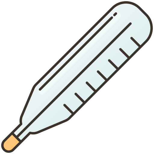 thermometer Amethys Design Lineal Color icon