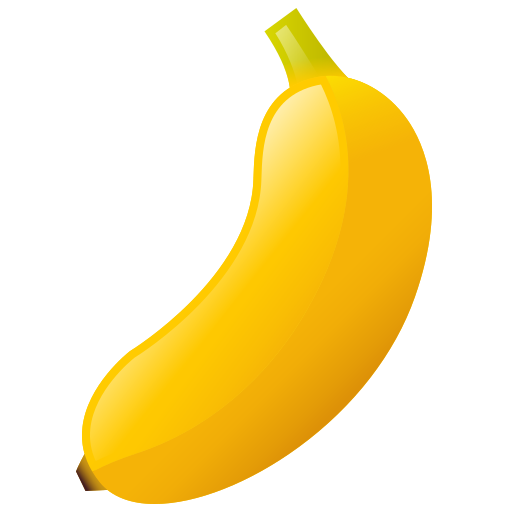 banana Amethys Design Flat icona