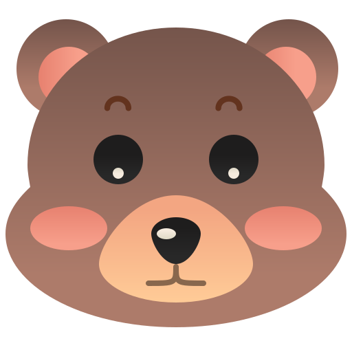 Bear Amethys Design Flat icon