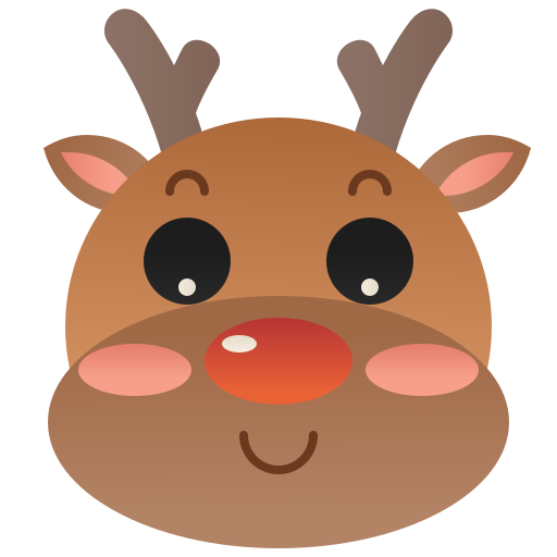 Deer Amethys Design Flat icon