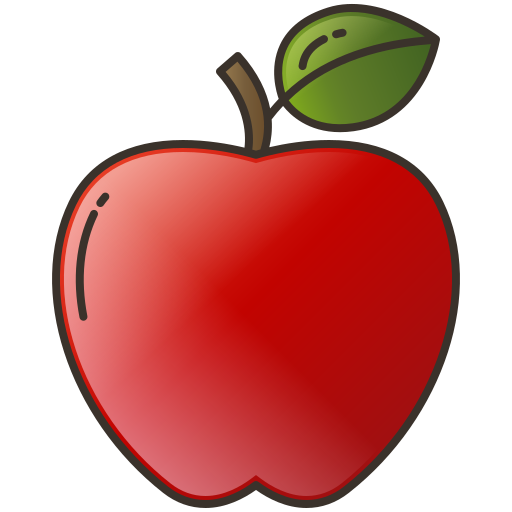 りんご Amethys Design Lineal Color icon