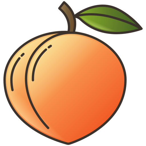 Peach Amethys Design Lineal Color icon