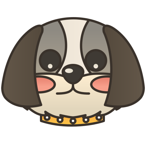 Dog Amethys Design Lineal Color icon