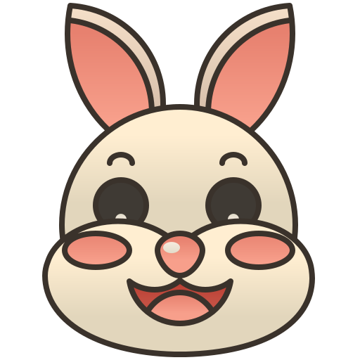 Rabbit Amethys Design Lineal Color icon