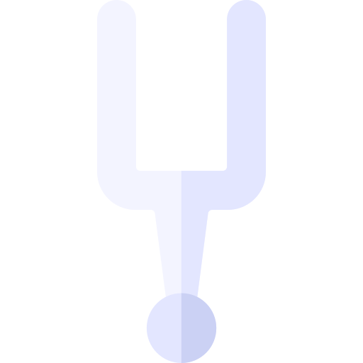 Tuning fork Basic Rounded Flat icon