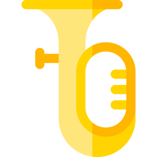 チューバ Basic Rounded Flat icon