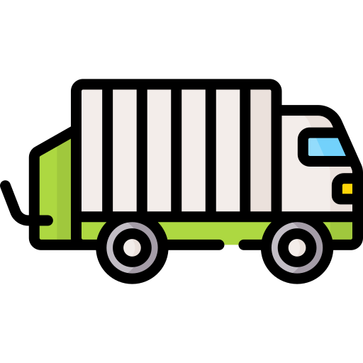 camion poubelle Special Lineal color Icône