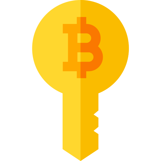 Key Basic Straight Flat icon