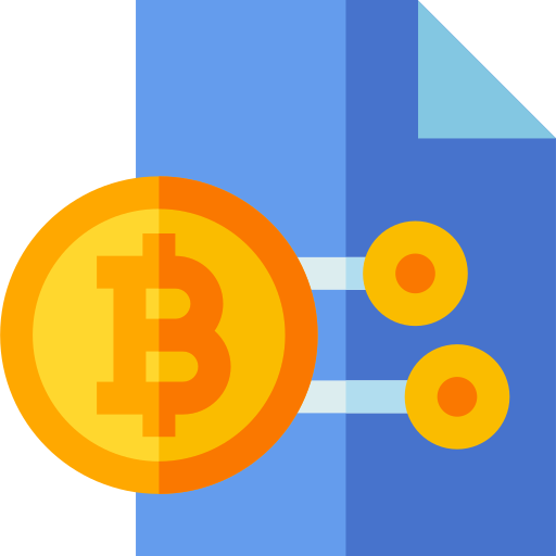 bitcoin Basic Straight Flat icon