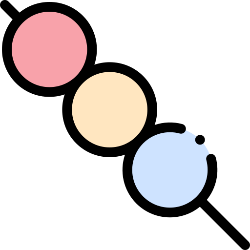 caramella Detailed Rounded Lineal color icona