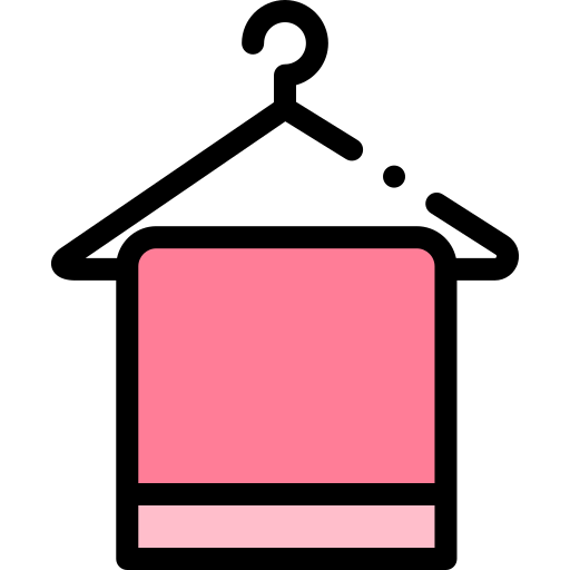 수건 Detailed Rounded Lineal color icon