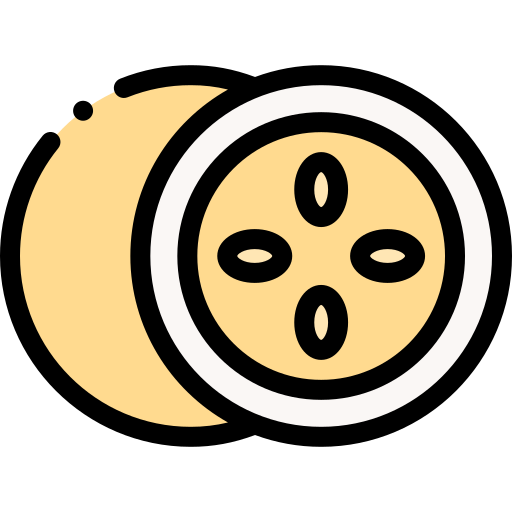 レモン Detailed Rounded Lineal color icon