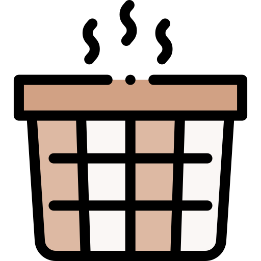 Bucket Detailed Rounded Lineal color icon