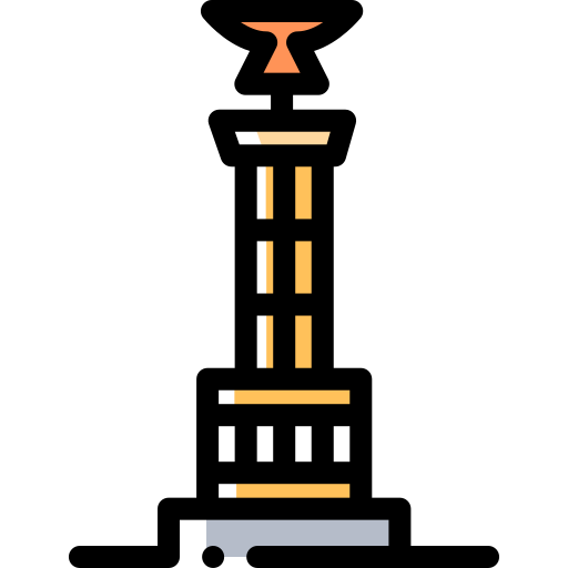 colonna della vittoria Detailed Rounded Color Omission icona