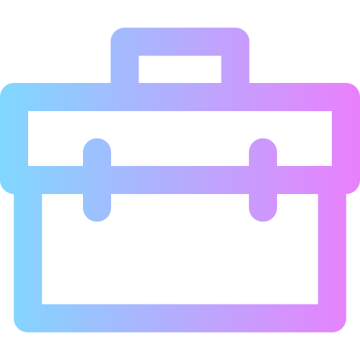 Briefcase Super Basic Rounded Gradient icon