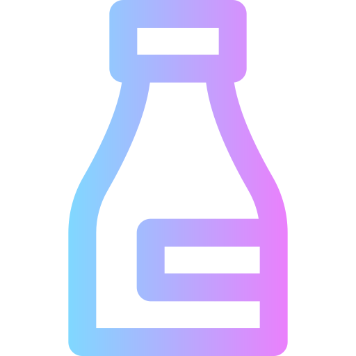 butelka z sosem Super Basic Rounded Gradient ikona