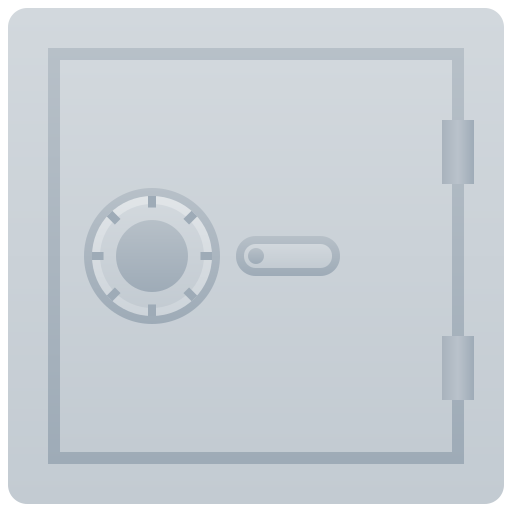 Safe box Amethys Design Flat icon