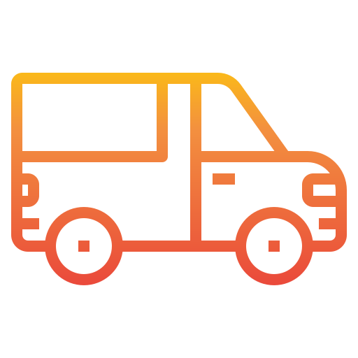 Cargo truck itim2101 Gradient icon