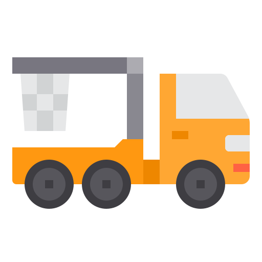 Crane truck itim2101 Flat icon