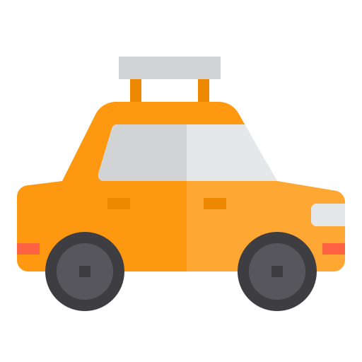 Taxi itim2101 Flat icono