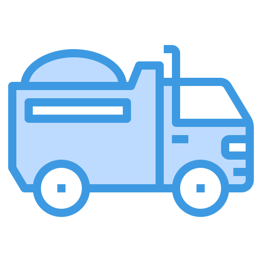 vrachtauto itim2101 Blue icoon