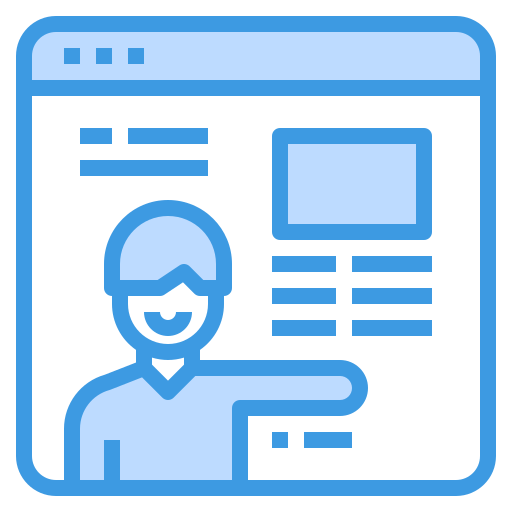 Онлайн обучение itim2101 Blue иконка