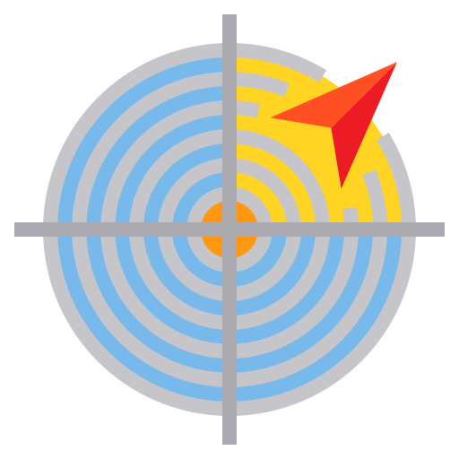 Radar itim2101 Flat icono