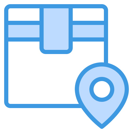Logistics itim2101 Blue icon