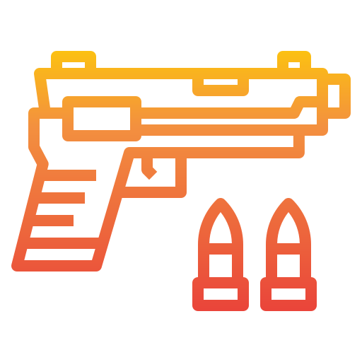 Gun itim2101 Gradient icon