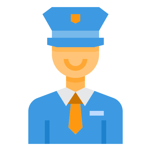 polizist itim2101 Flat icon