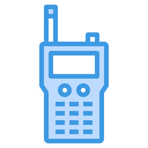 talkie walkie itim2101 Blue Icône