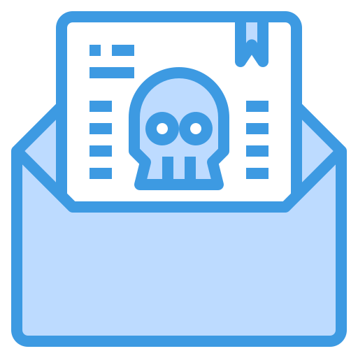 mail itim2101 Blue icoon