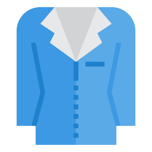 Jacket itim2101 Flat icon