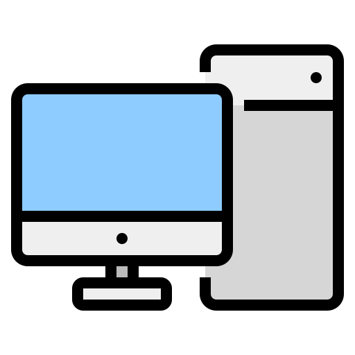 computer Ultimatearm Lineal Color icon