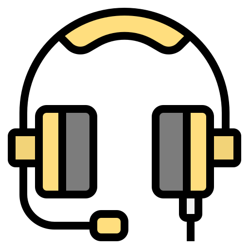 Headphone Ultimatearm Lineal Color icon