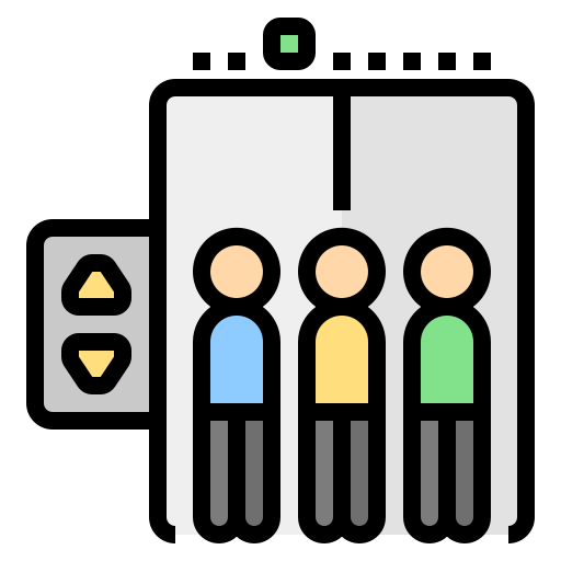 ascensore Ultimatearm Lineal Color icona