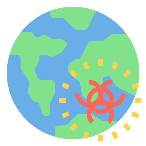 calentamiento global Ultimatearm Flat icono