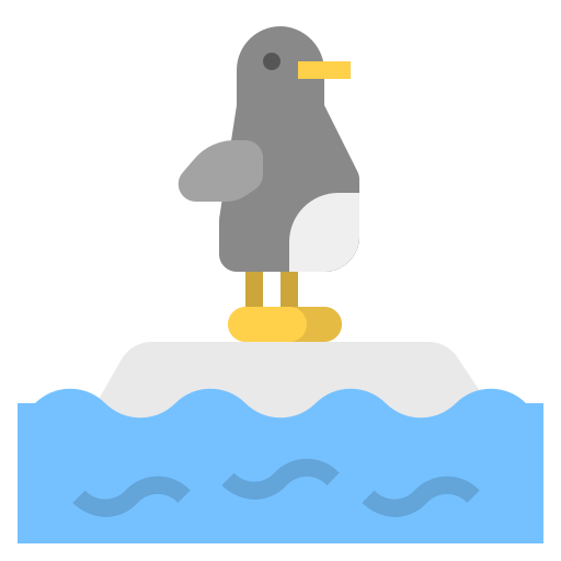 pingwin Ultimatearm Flat ikona